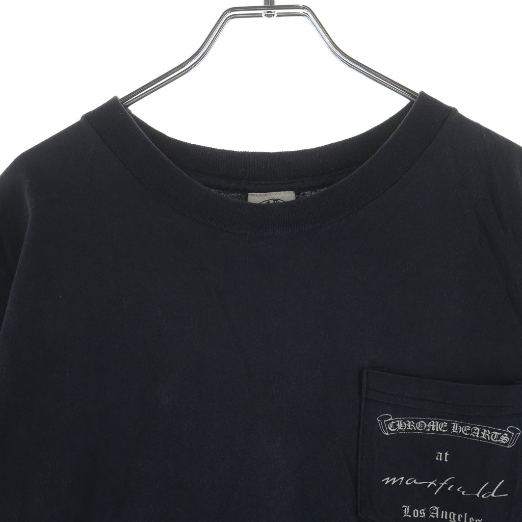 CHROME HEARTS(クロムハーツ) OLD ×max field Dagger TEE オールドモデル マックスフィールド ダガープリント 半袖Tシャツ 半袖カットソー ブラック