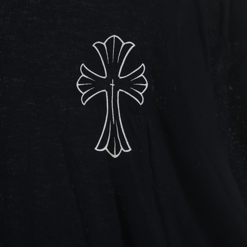 CHROME HEARTS(クロムハーツ) OLD CHロゴ バックプリント 長袖インナーシャツ ブラック