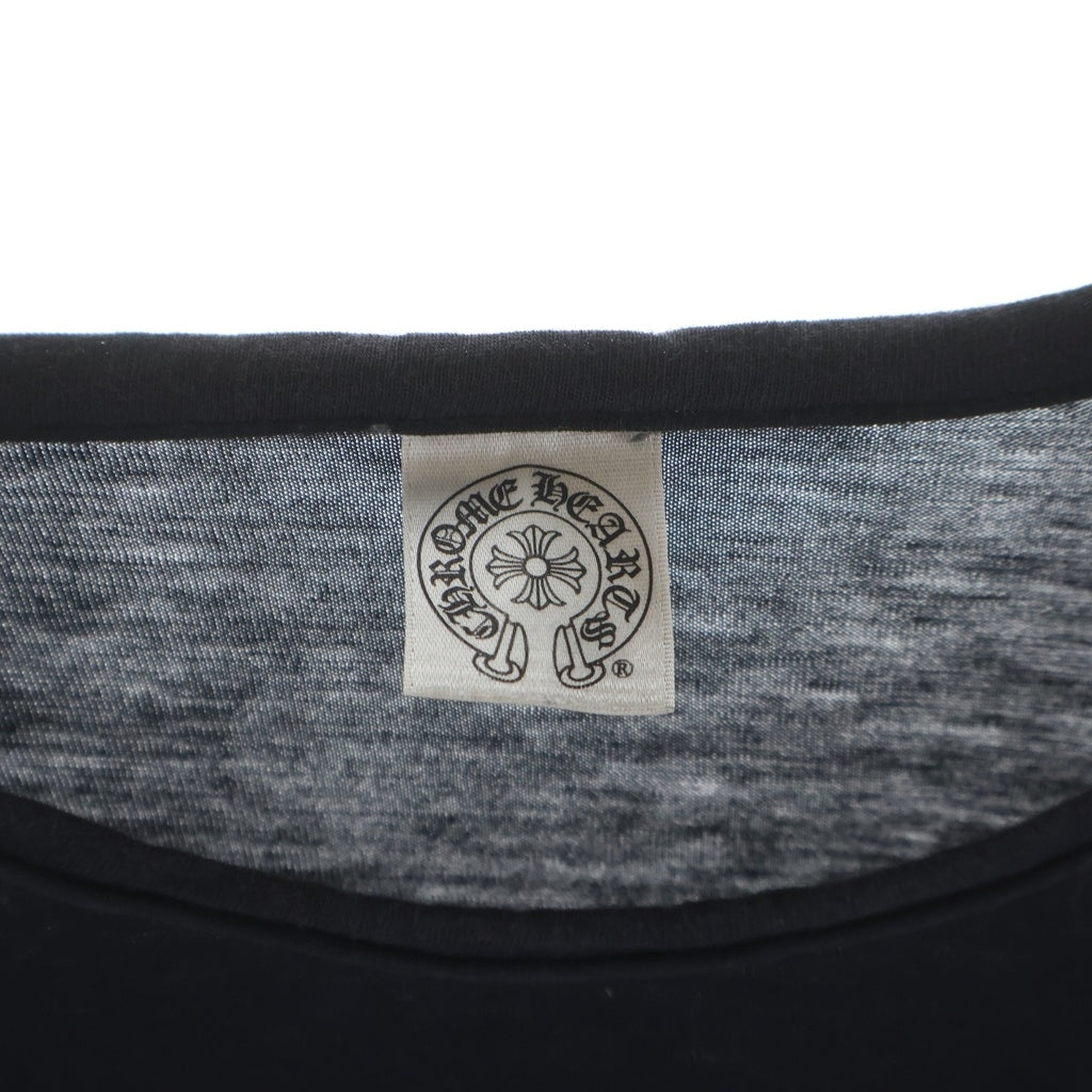 CHROME HEARTS(クロムハーツ) OLD CHロゴ バックプリント 長袖インナーシャツ ブラック