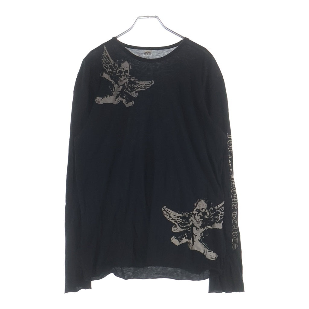 CHROME HEARTS(クロムハーツ) OLD FOTI MISS LERLENE フォティ ミスラーレン プリント 長袖インナーシャツ ブラック