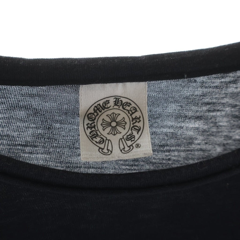 CHROME HEARTS(クロムハーツ) OLD FOTI MISS LERLENE フォティ ミスラーレン プリント 長袖インナーシャツ ブラック