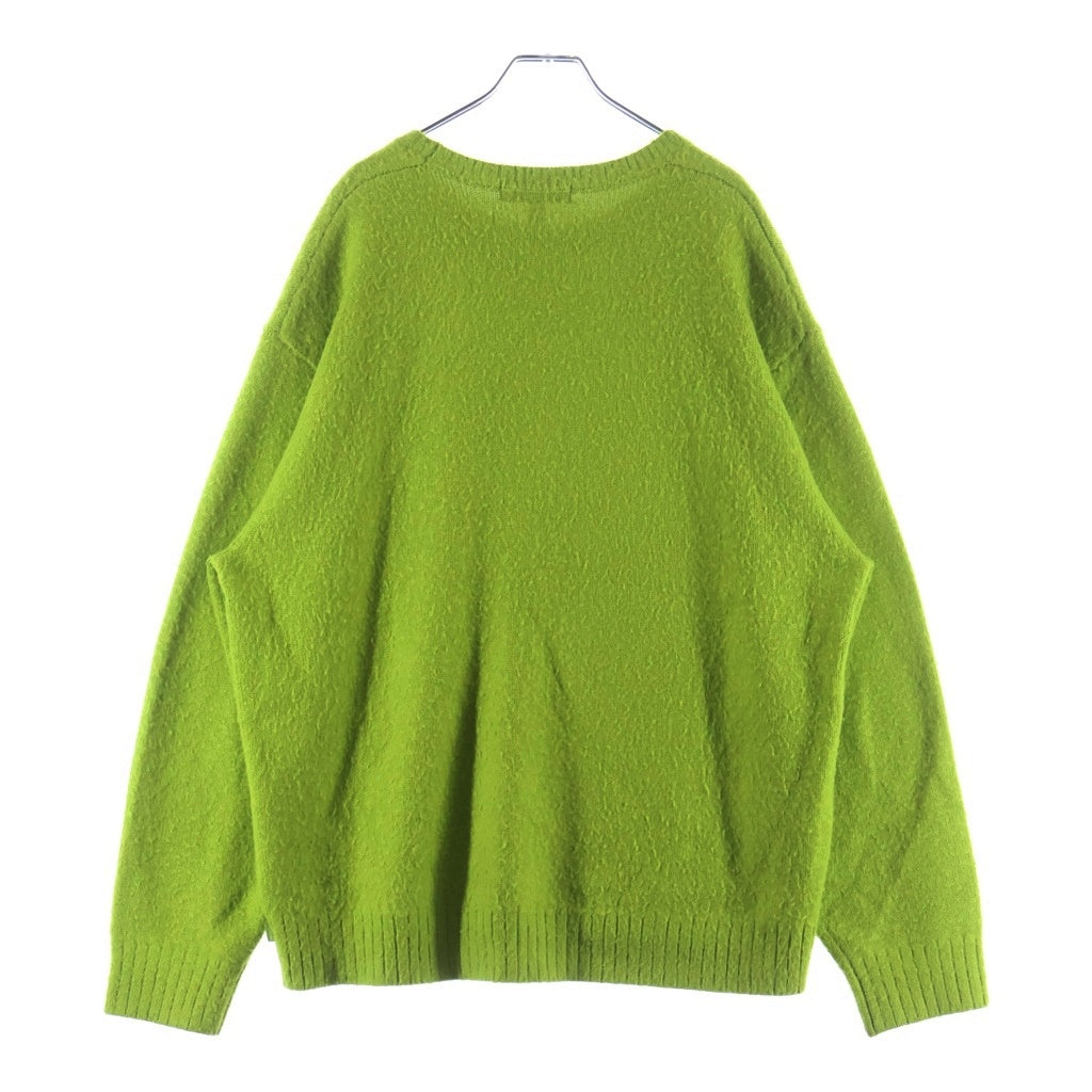 SUPREME(シュプリーム) 23AW Pilled Sweater パイルド ロゴデザイン クルーネック ニット セーター グリーン