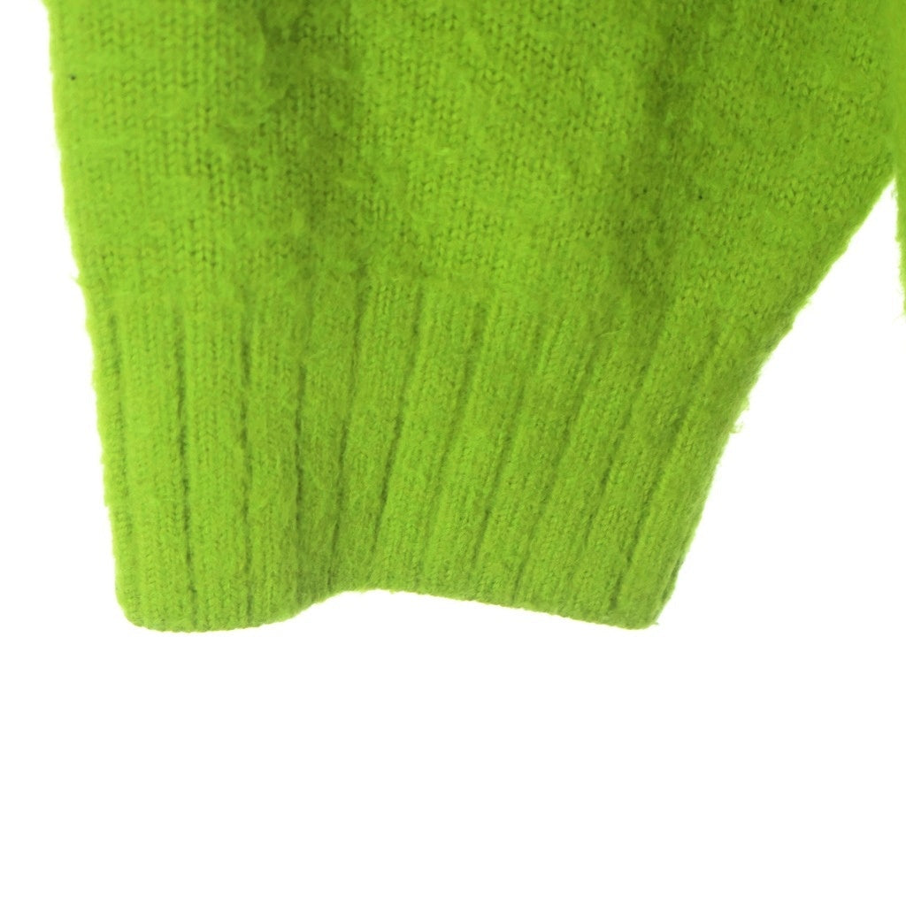 SUPREME(シュプリーム) 23AW Pilled Sweater パイルド ロゴデザイン クルーネック ニット セーター グリーン