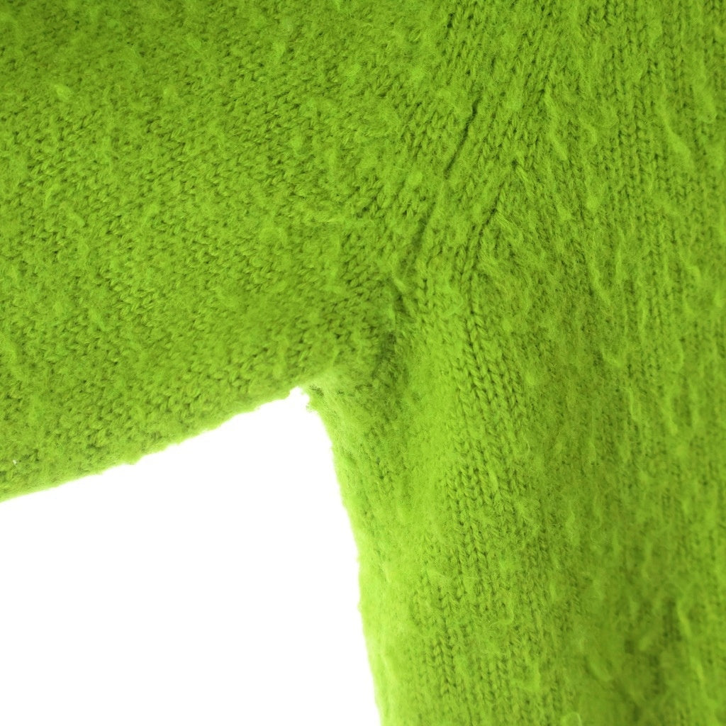 SUPREME(シュプリーム) 23AW Pilled Sweater パイルド ロゴデザイン クルーネック ニット セーター グリーン