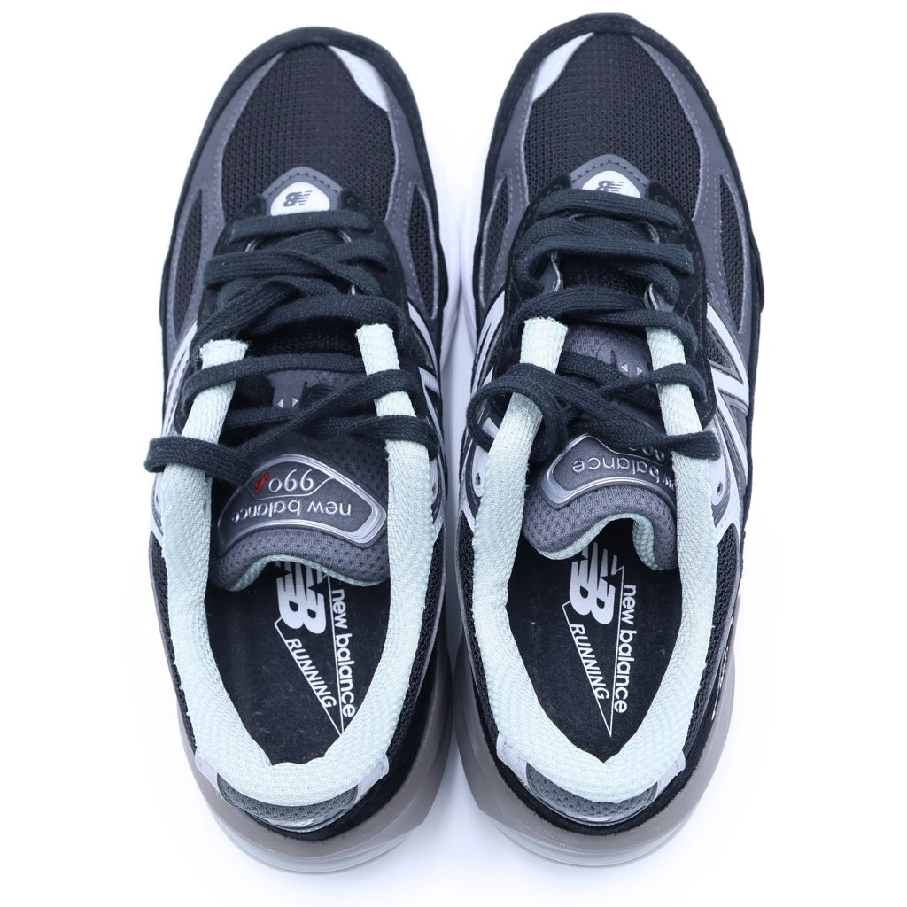 New Balance(ニューバランス) 990V6 ローカットスニーカー シューズ レディース ブラック/ホワイト W990BK6