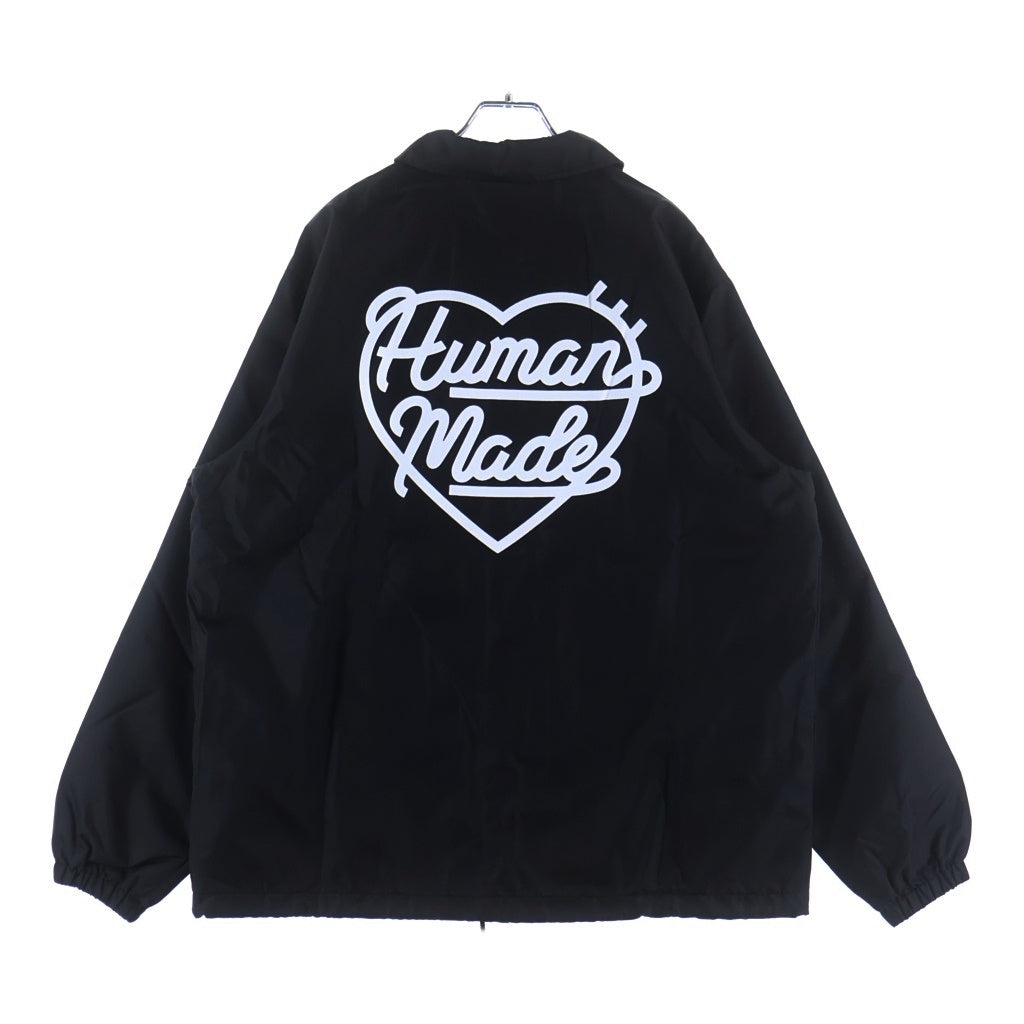 HUMAN MADE(ヒューマンメイド) 24SS COACH JACKET ロゴデザイン コーチジャケット ブラック HM23JK011