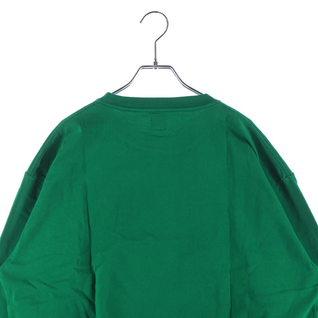 HUMAN MADE(ヒューマンメイド) HEART L/S TEE ハートクルーネック カットソー 長袖Tシャツ グリーン HM25CS046