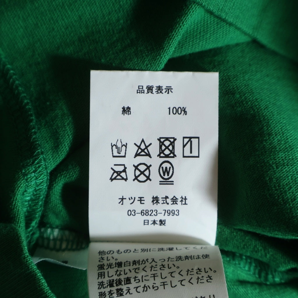 HUMAN MADE(ヒューマンメイド) HEART L/S TEE ハートクルーネック カットソー 長袖Tシャツ グリーン HM25CS046
