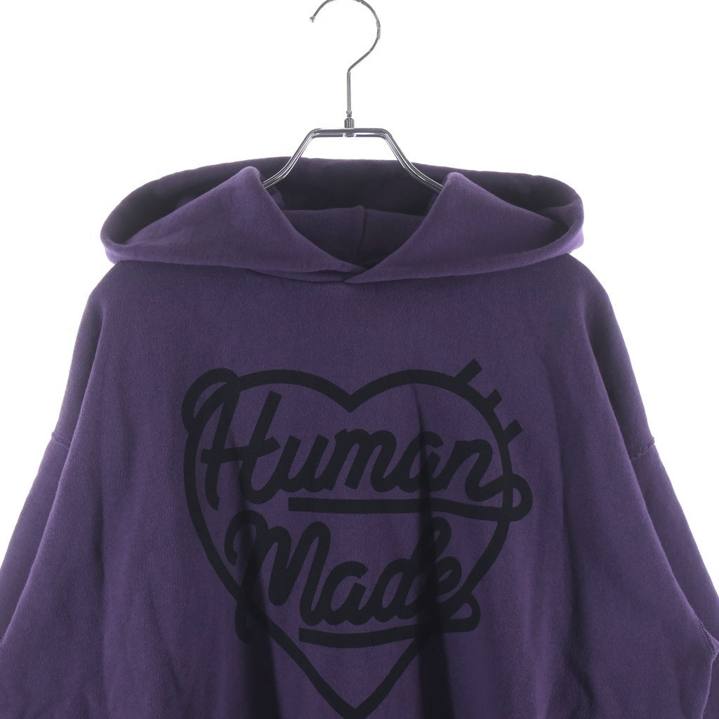 HUMAN MADE(ヒューマンメイド) HEART TSURIAMI HOODIE ハート ツリアミ フーデッド スウェット パーカー パープル HM24CS026
