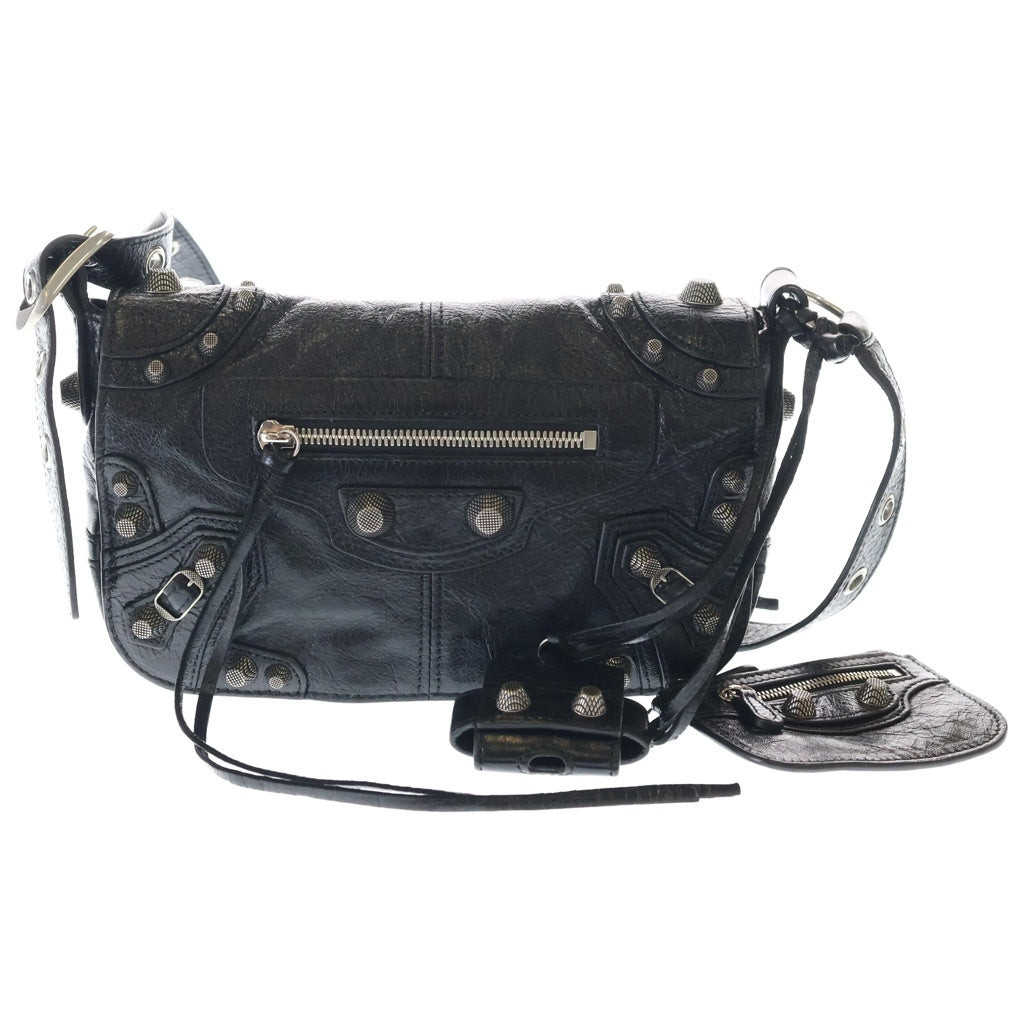 BALENCIAGA(バレンシアガ) LE CAGOLE XS フラップショルダーバッグ ブラック 719082-1000 レディース