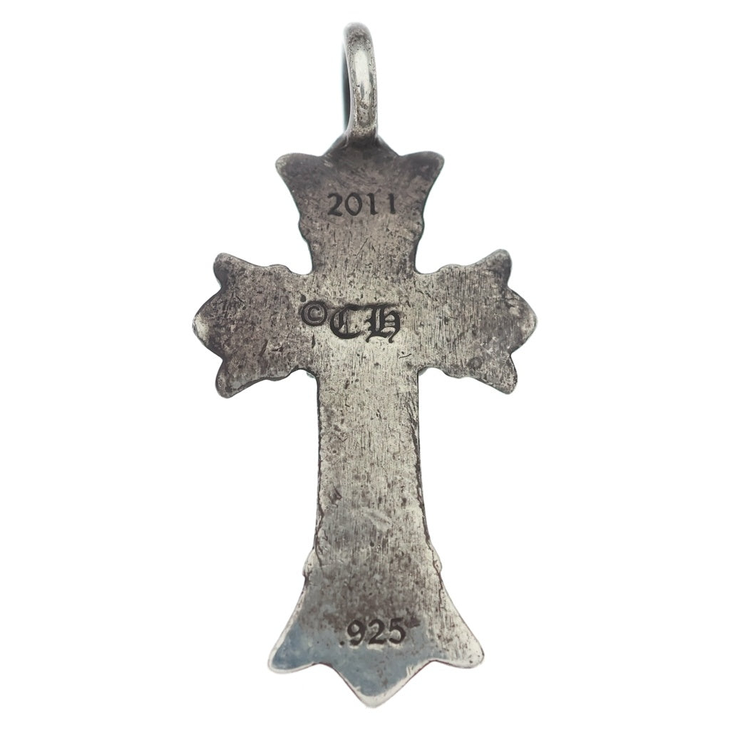 CHROME HEARTS(クロムハーツ) DBL CH CRS ダブルCHクロスチャーム ペンダントトップ シルバー BCA248