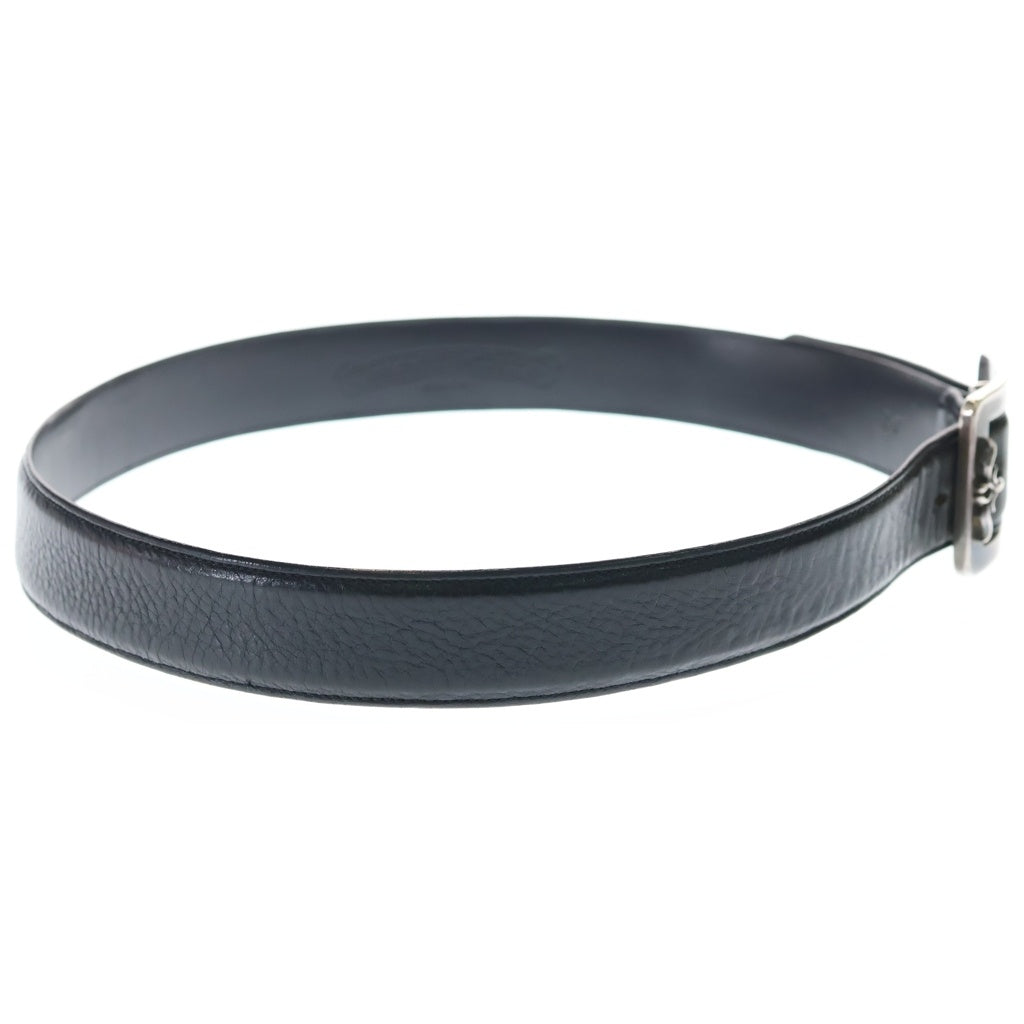 CHROME HEARTS(クロムハーツ) 1.5 OTJ BELT フィリグリーOTJ レザーベルト ブラック/シルバー