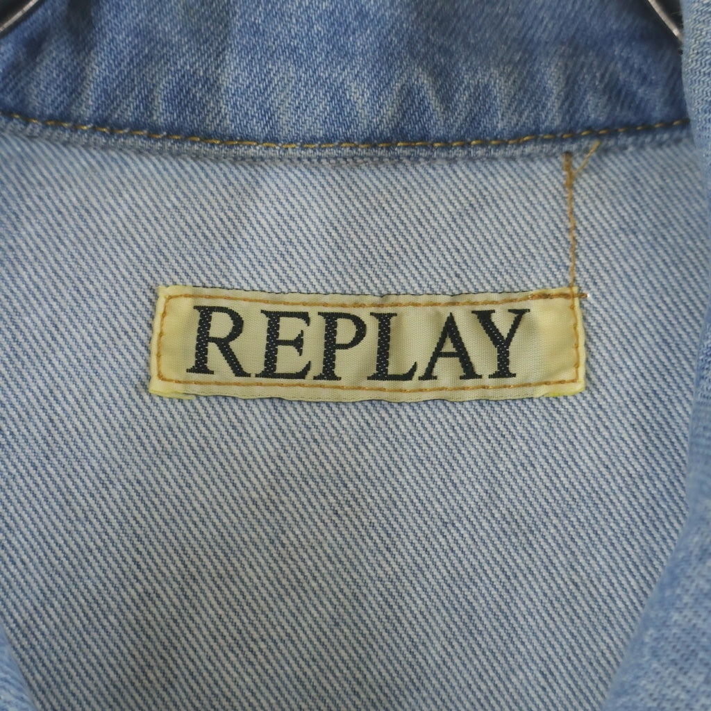 REPLAY(リプレイ) 9 ZERO 1 コンフォートデニムジャケット インディゴ M8Z1.000.759.54D