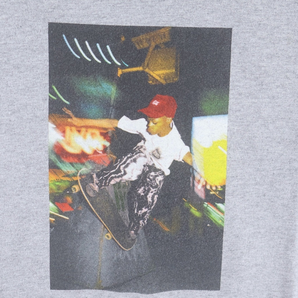 SUPREME(シュプリーム) 14SS ×COMME DES GARCONS SHIRTHAROLD HUNTER プリントクルーネック半袖Tシャツ グレー