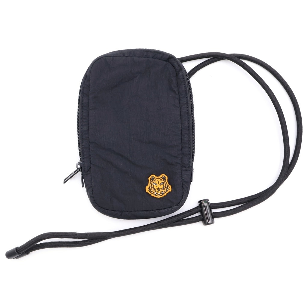 KENZO(ケンゾー) 21AW Tiger Crest Nylon Shoulder Bag タイガー クレスト ナイロン ショルダー バッグ ブラック SU0251-FB6