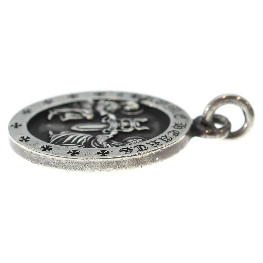 CHROME HEARTS(クロムハーツ) ANGEL MEDAL OVAL オーバルエンジェルメダル ペンダントトップ シルバー BCA207