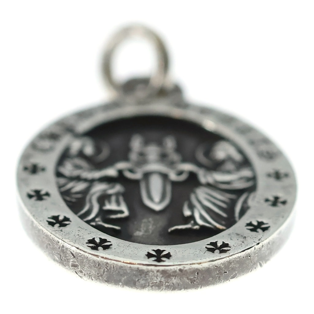 CHROME HEARTS(クロムハーツ) ANGEL MEDAL OVAL オーバルエンジェルメダル ペンダントトップ シルバー BCA207