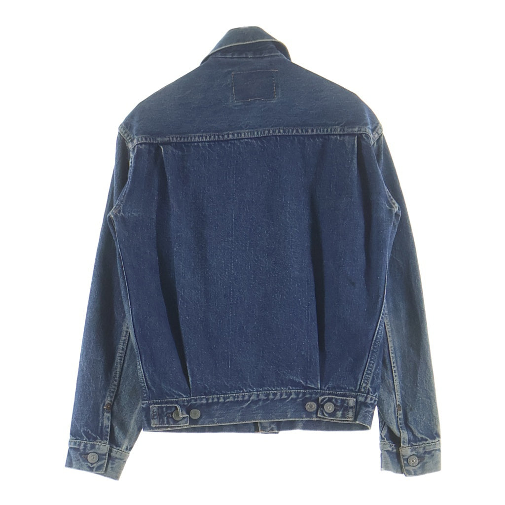 Levi's(リーバイス) 50-60S 507XX 2nd BIG E 均等V 紙パッチ レインボーステッチデニムジャケット インディゴ