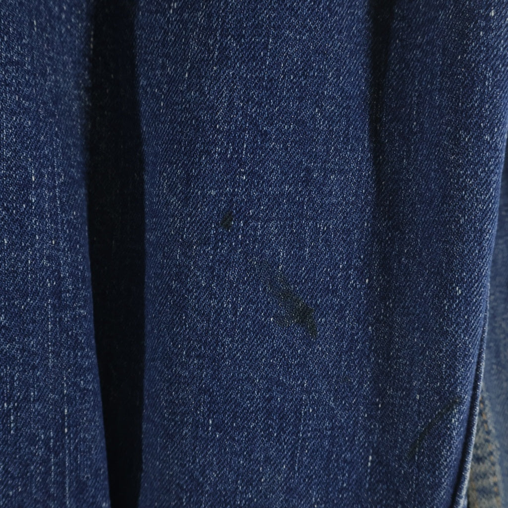 Levi's(リーバイス) 50-60S 507XX 2nd BIG E 均等V 紙パッチ レインボーステッチデニムジャケット インディゴ