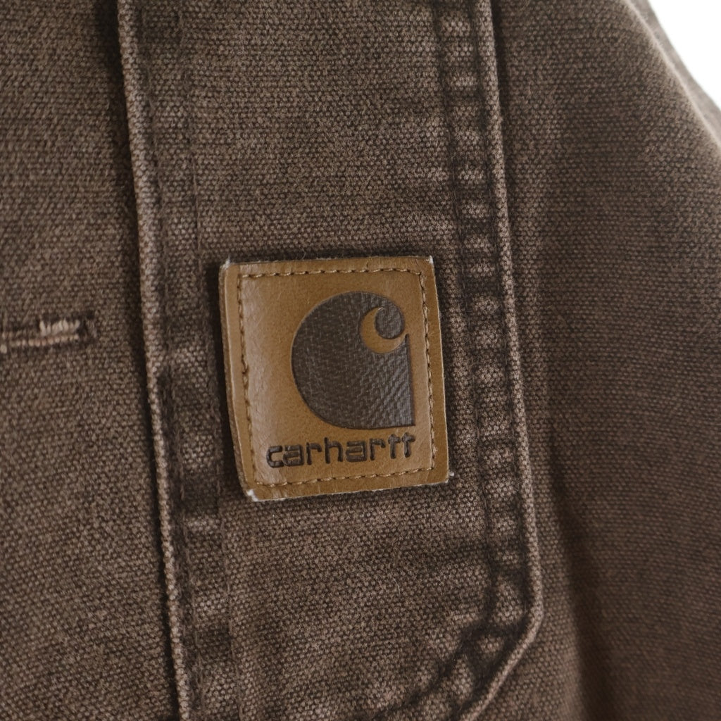 CARHARTT(カーハート) 00S ダック地 ダブルニー オーバーオール ブラウン