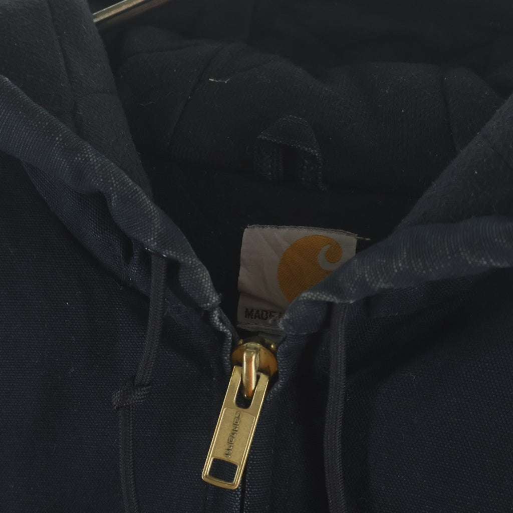 CARHARTT(カーハート) 125周年 USA製 ACTIVE JACKET ジップアップ アクティブ ジャケット ブラック