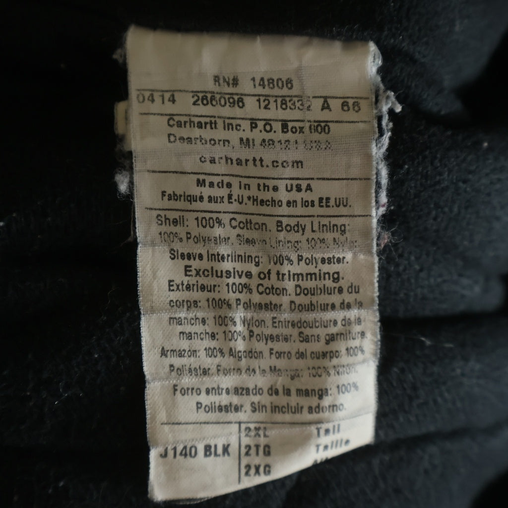 CARHARTT(カーハート) 125周年 USA製 ACTIVE JACKET ジップアップ