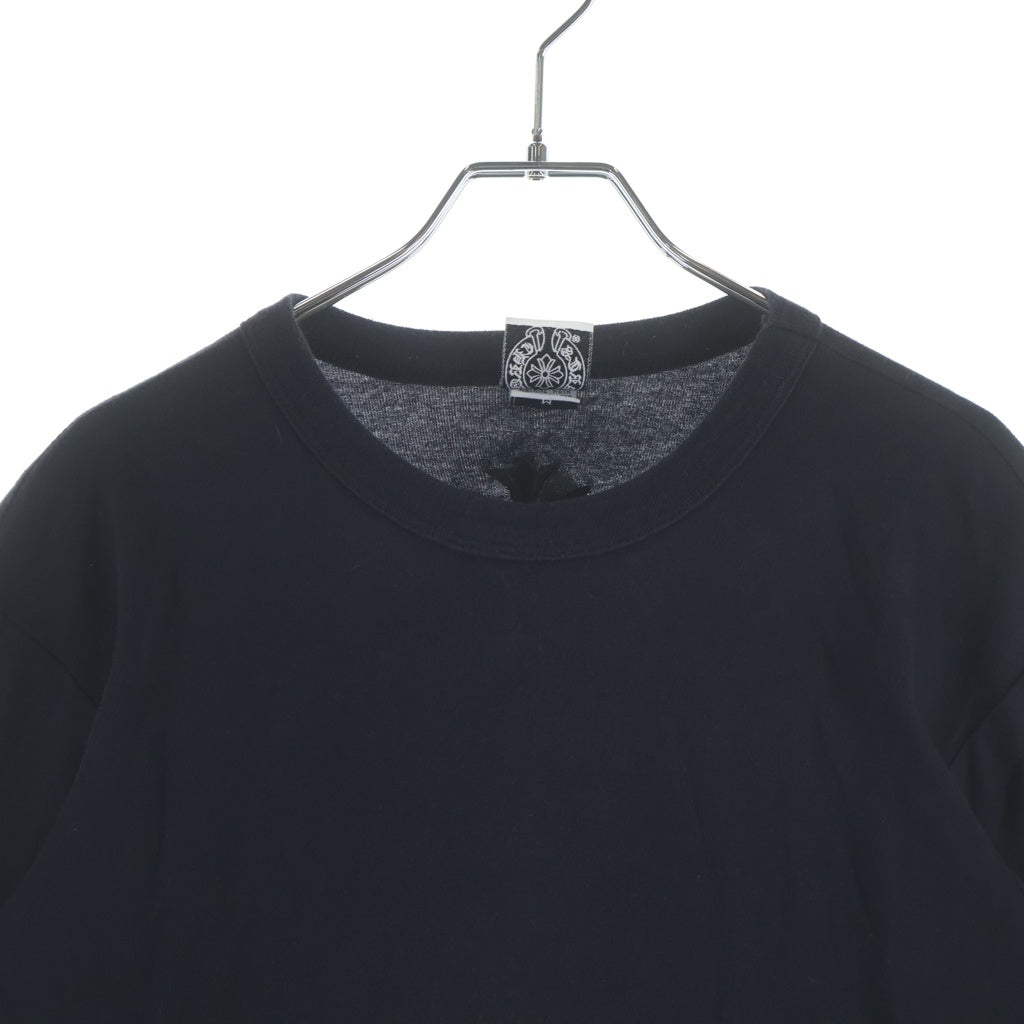 CHROME HEARTS(クロムハーツ) OLD CH PLUS S/S TEE オールド CHプラス 刺繍 ロゴ 長袖 Tシャツ カットソー ブラック