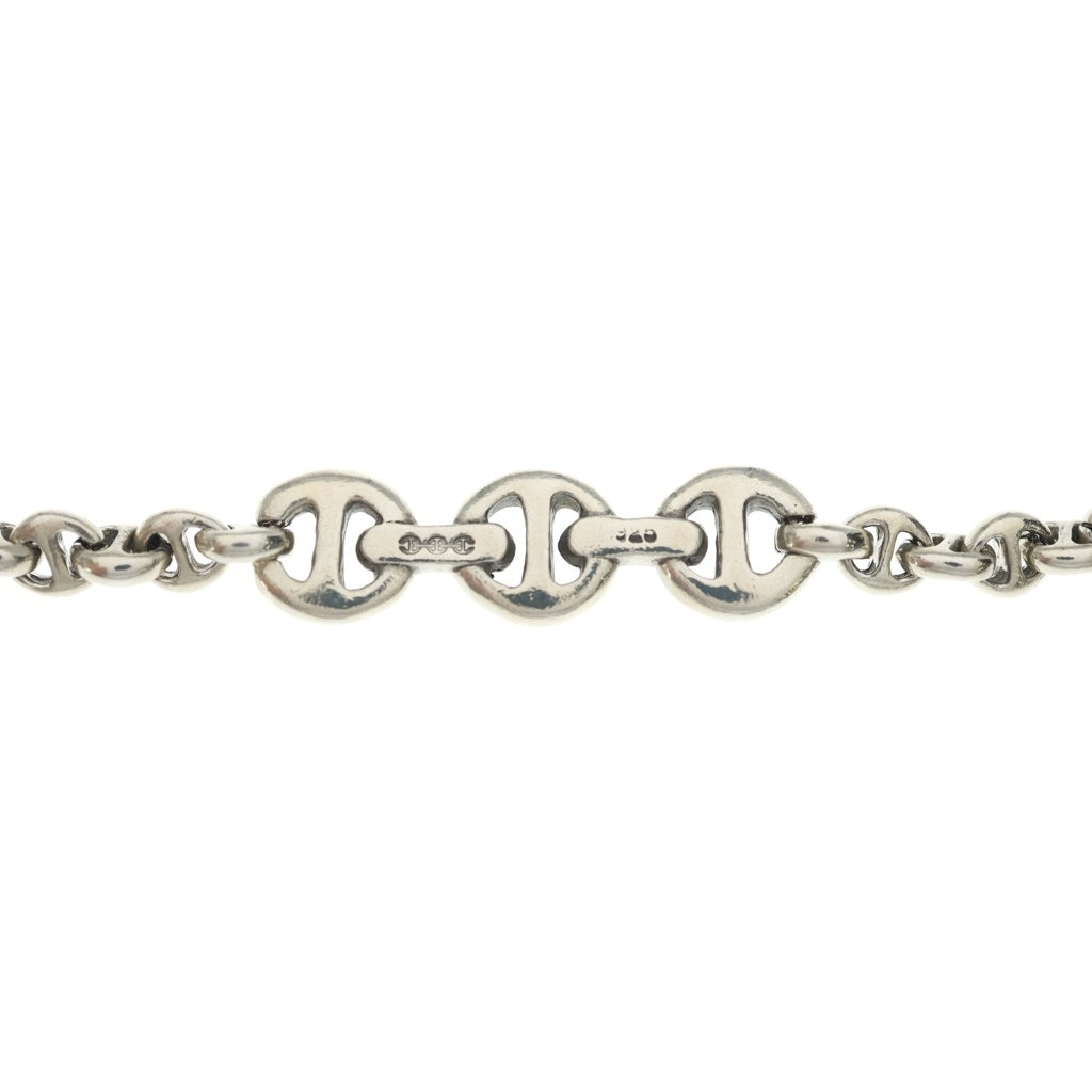 HOORSENBUHS(ホーセンブース) 23inch 5mm OPEN-LINK WALLET CHAIN オープンリンク ウォレットチェーン ブラックダイヤ シルバー HB067