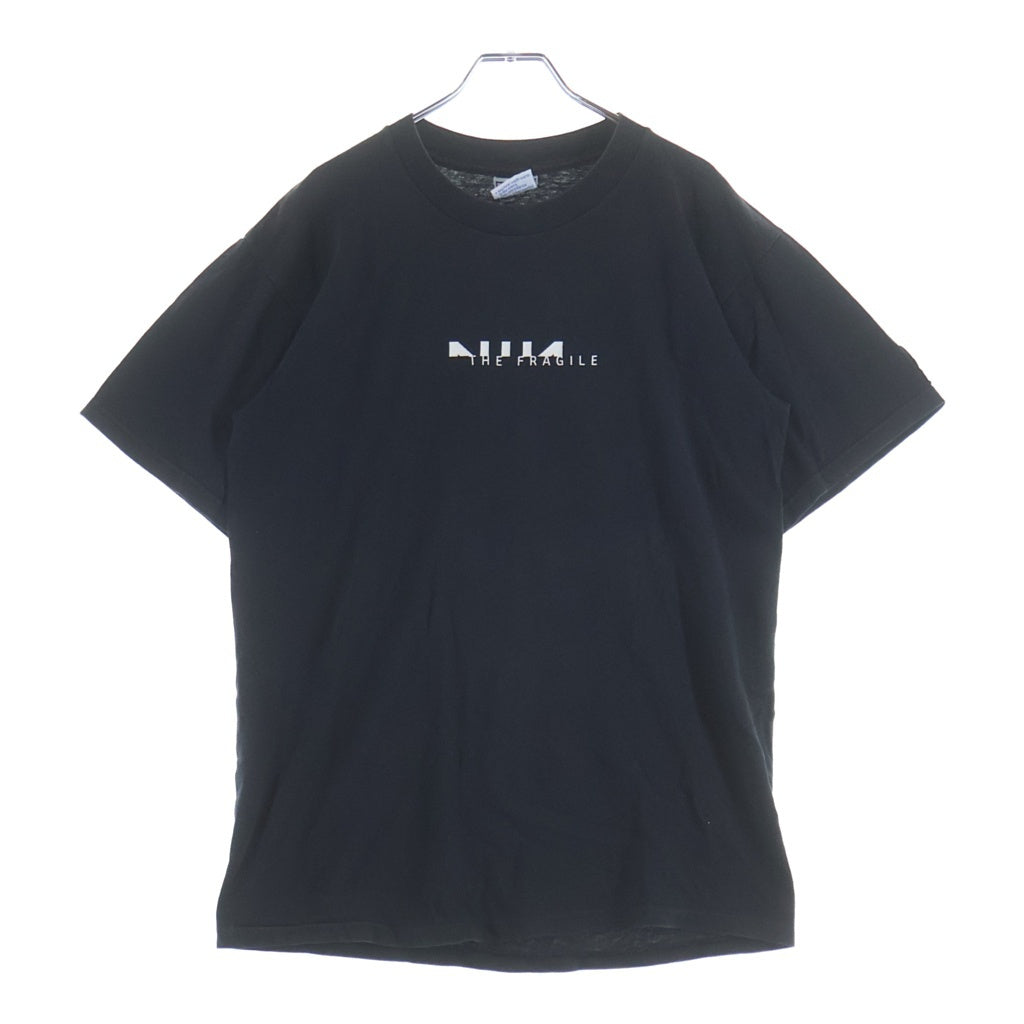 VINTAGE(ヴィンテージ) 00S NINE INCH NAILS Fragility Tour T-shirt ナイン インチ ネイルズ フラジリティ ツアー Tシャツ 半袖カットソー ブラック