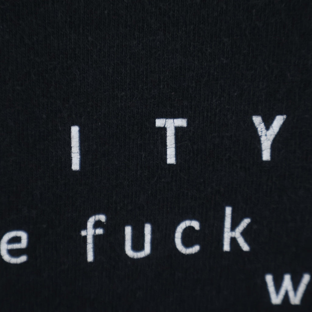 VINTAGE(ヴィンテージ) 00S NINE INCH NAILS Fragility Tour T-shirt ナイン インチ ネイルズ フラジリティ ツアー Tシャツ 半袖カットソー ブラック