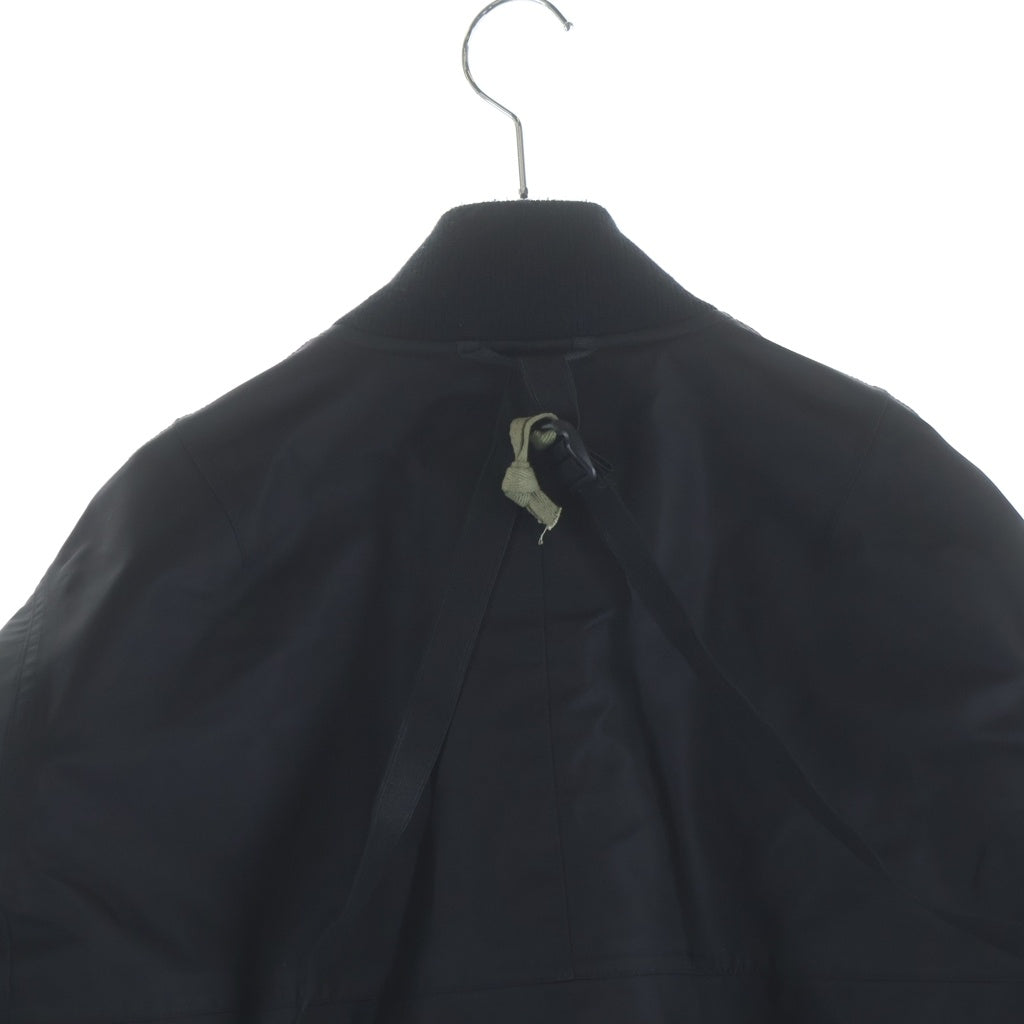 Sacai(サカイ) × ACRONYM 22SS MA-1 ドッキング ボンバージャケット ブラック 22-02762M