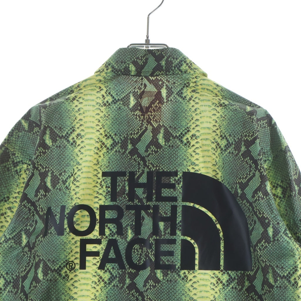 SUPREME(シュプリーム) 18AW ×Snakeskin Taped Seam Coaches Jacket ザ ノースフェイス スネークスキン テープド シーム コーチジャケット グリーン NP11803I