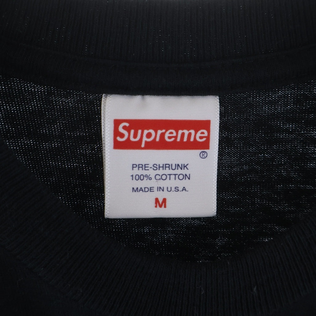 SUPREME(シュプリーム) 17AW Nas Tee ナスティー ナズ クルーネック 半袖Tシャツ カットソー ブラック