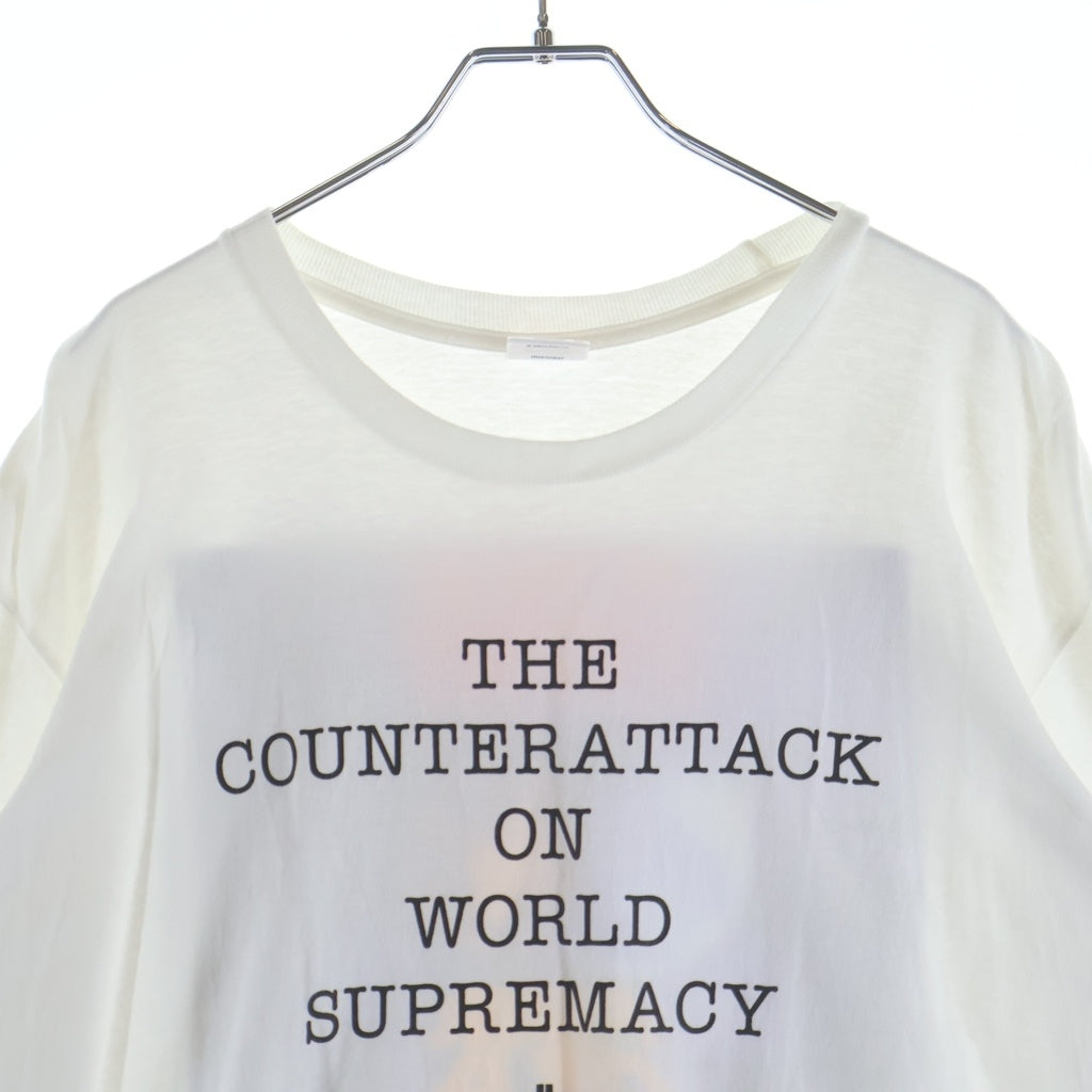 SUPREME(シュプリーム) 18SS ×アンダーカバー パブリックエネミー クルーネックロングスリーブTシャツ ホワイト
