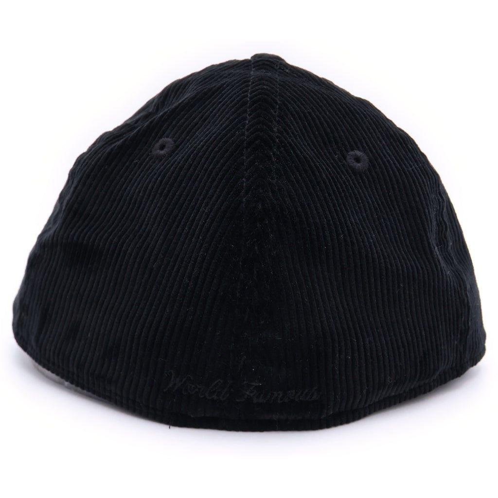 SUPREME(シュプリーム) 15AW Corduroy Box Logo New Era Cap ニューエラ コーデュロイ ボックスロゴキャップ ブラック