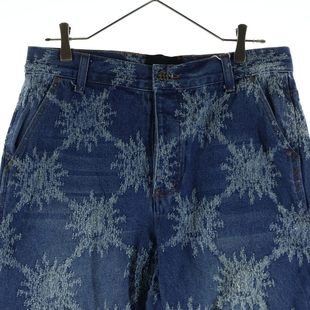 NO BRAND(ノーブランド) MENACE メナス DENIM WORK PANTS デニム パンツ インディゴ