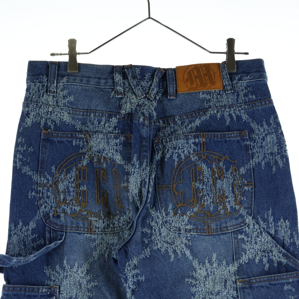 NO BRAND(ノーブランド) MENACE メナス DENIM WORK PANTS デニム パンツ インディゴ