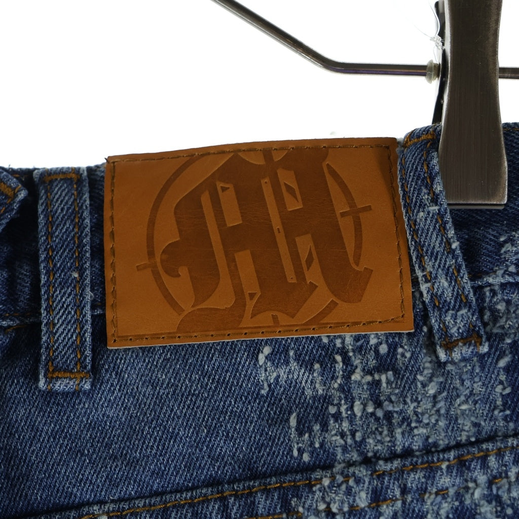 NO BRAND(ノーブランド) MENACE メナス DENIM WORK PANTS デニム パンツ インディゴ