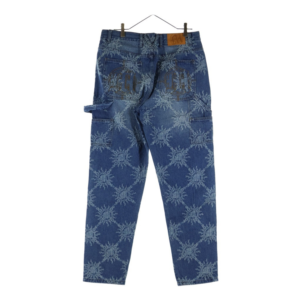 NO BRAND(ノーブランド) MENACE メナス DENIM WORK PANTS デニム パンツ インディゴ