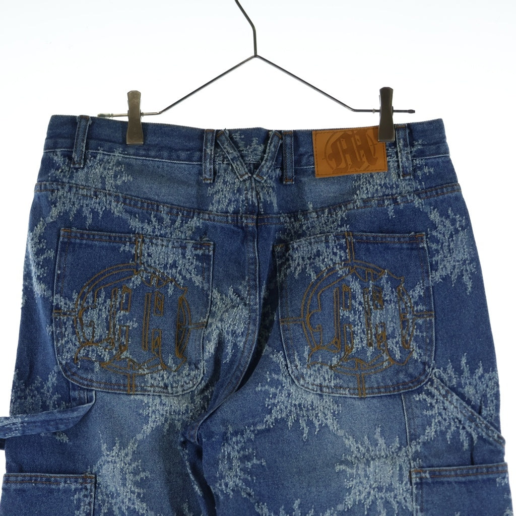 NO BRAND(ノーブランド) MENACE メナス DENIM WORK PANTS デニム パンツ インディゴ
