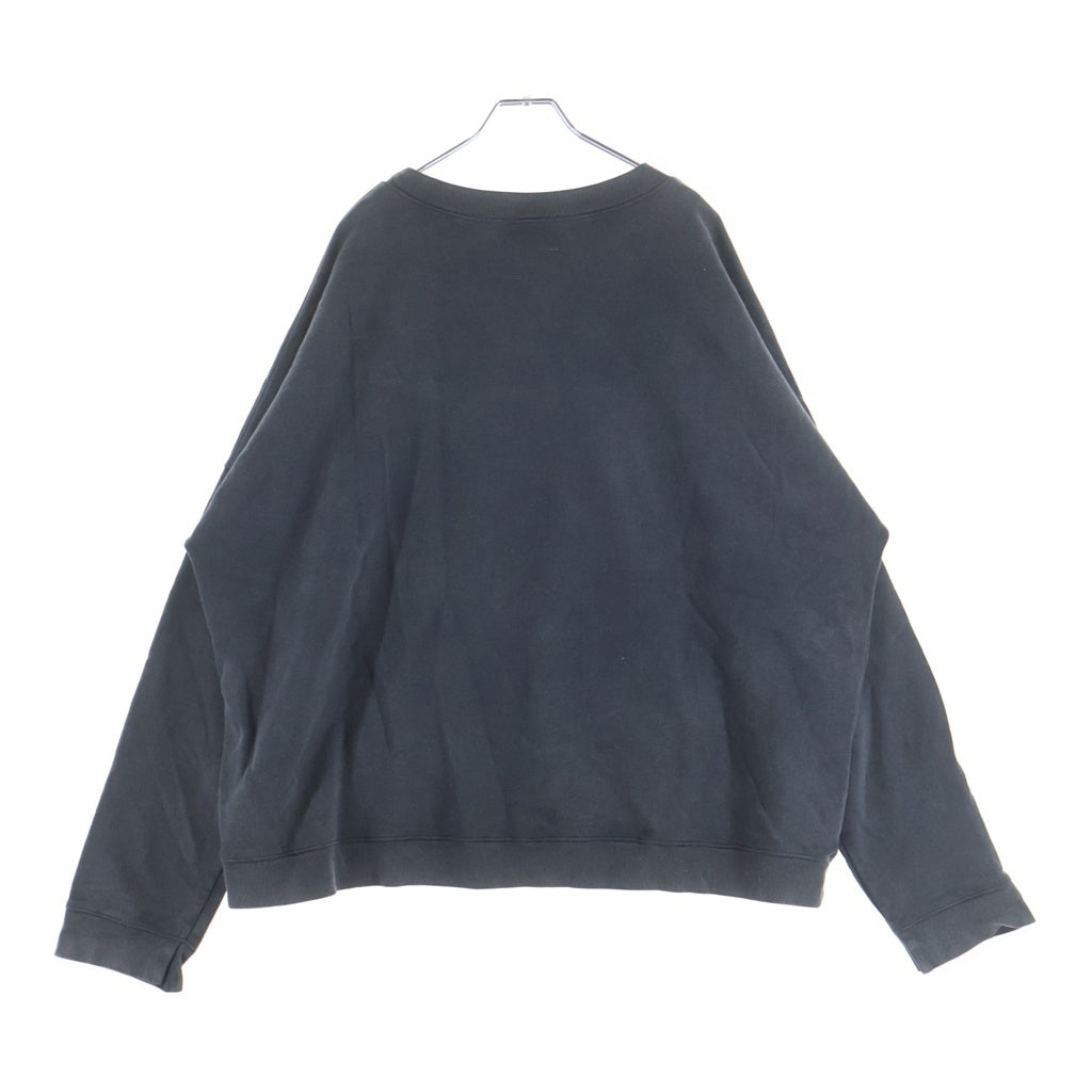 Innocence NYC(イノセンス) 22SS ワンポイントロゴ刺繍クロップドスウェットトレーナー グレー ICN-22SS-SWT002