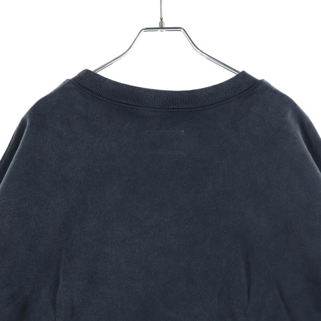 Innocence NYC(イノセンス) 22SS ワンポイントロゴ刺繍クロップドスウェットトレーナー グレー ICN-22SS-SWT002