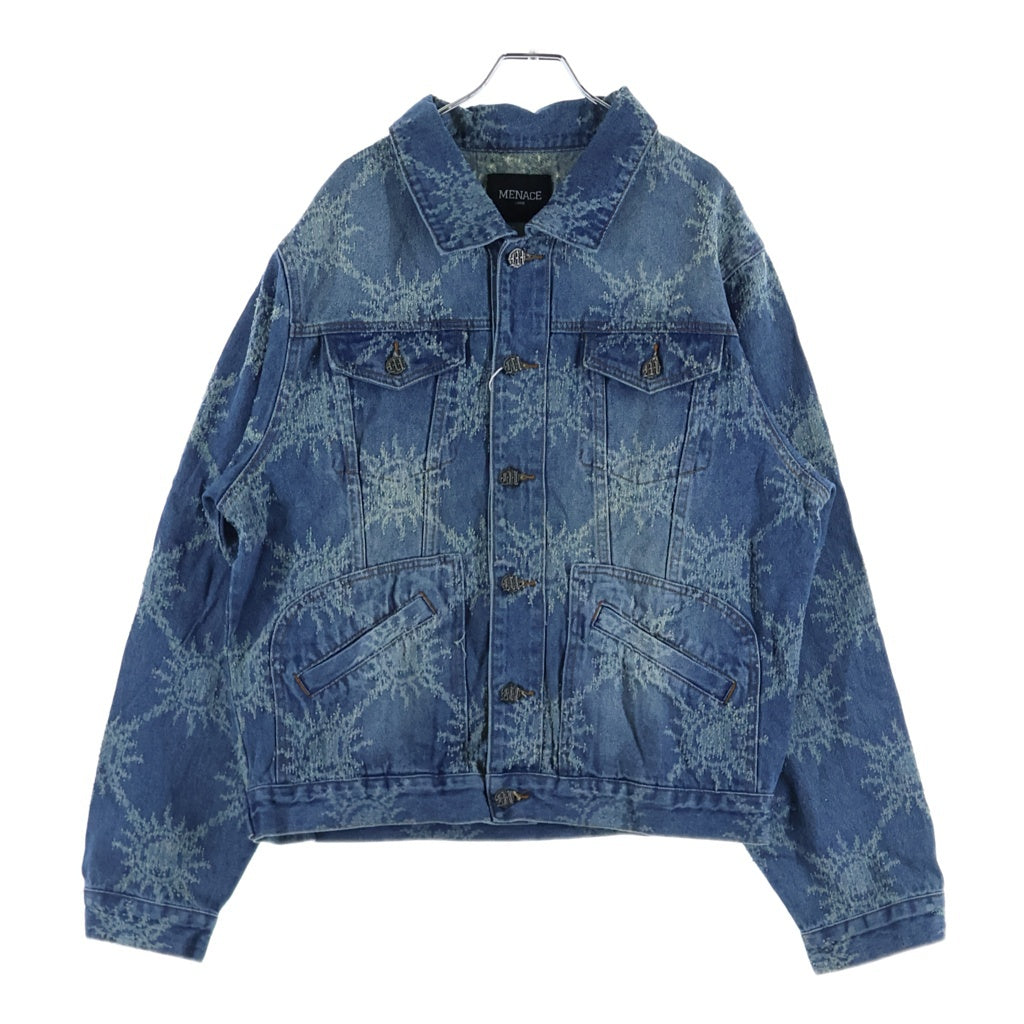 NO BRAND(ノーブランド) MENACE メナス DENIM WORK JACKET デニムジャケット インディゴ