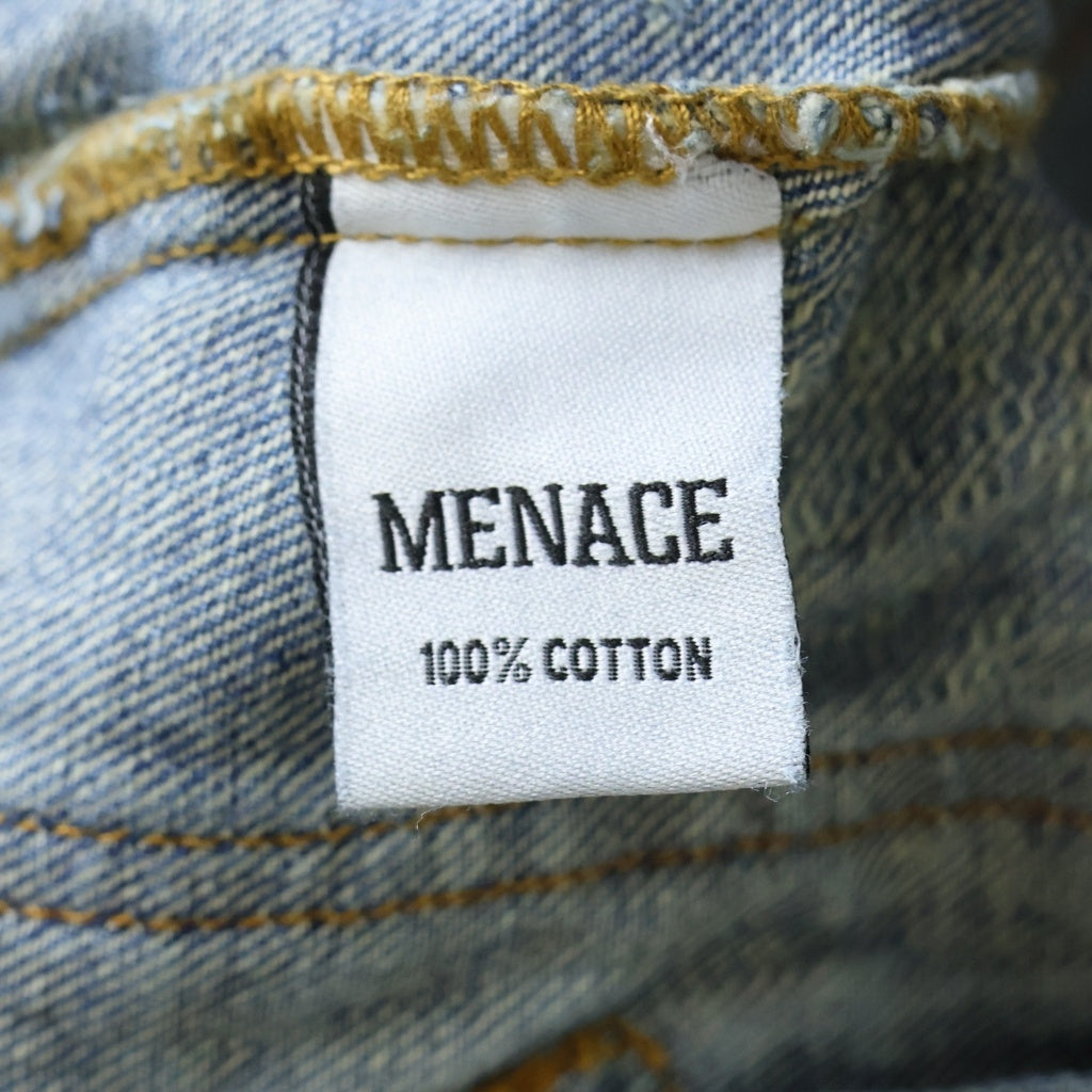 NO BRAND(ノーブランド) MENACE メナス DENIM WORK JACKET デニムジャケット インディゴ