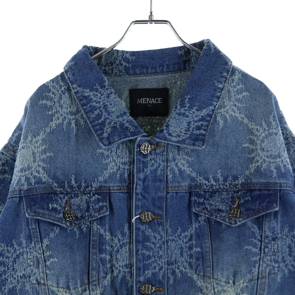 NO BRAND(ノーブランド) MENACE メナス DENIM WORK JACKET デニムジャケット インディゴ