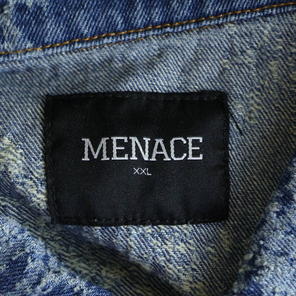 NO BRAND(ノーブランド) MENACE メナス DENIM WORK JACKET デニムジャケット インディゴ