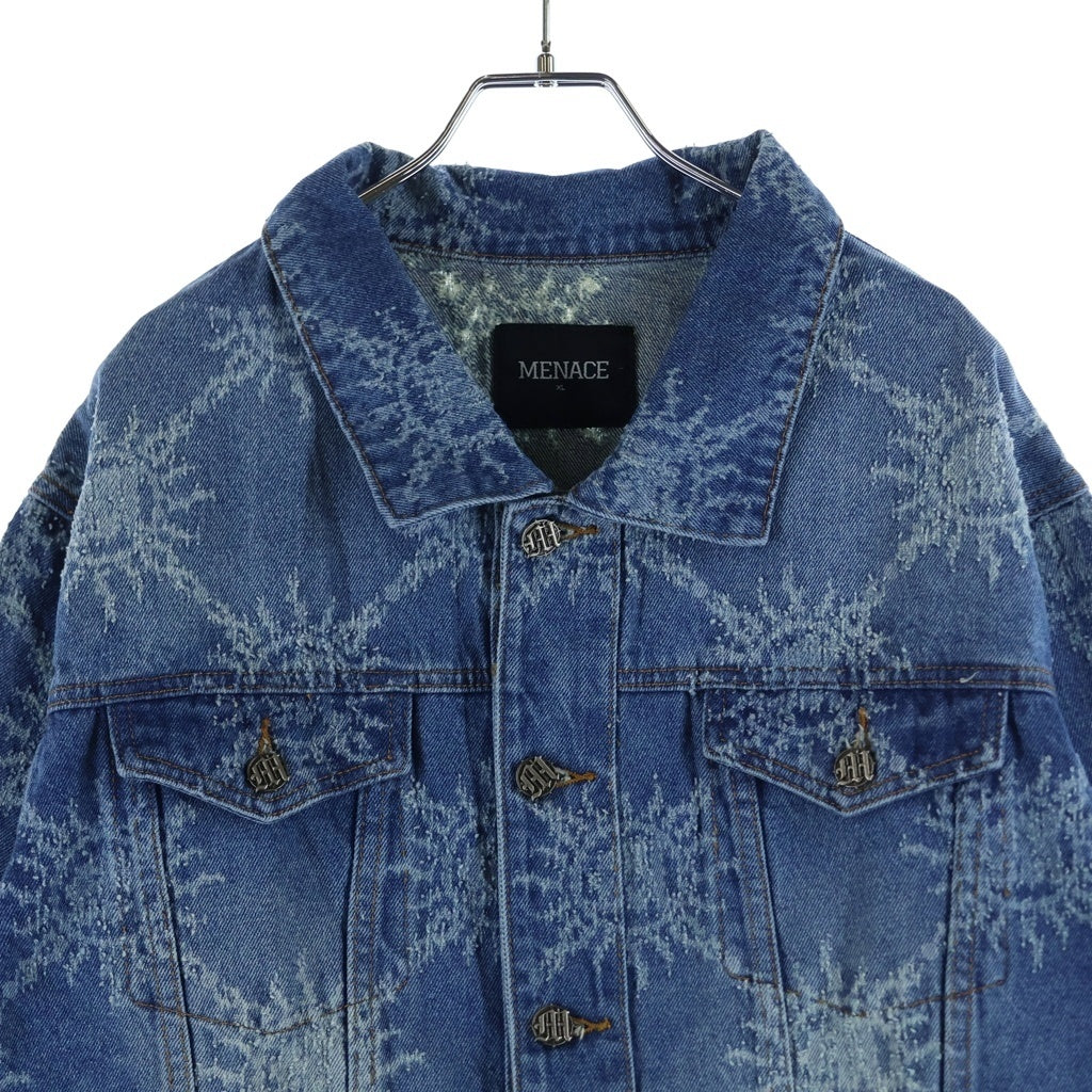 NO BRAND(ノーブランド) MENACE メナス DENIM WORK JACKET デニムジャケット インディゴ