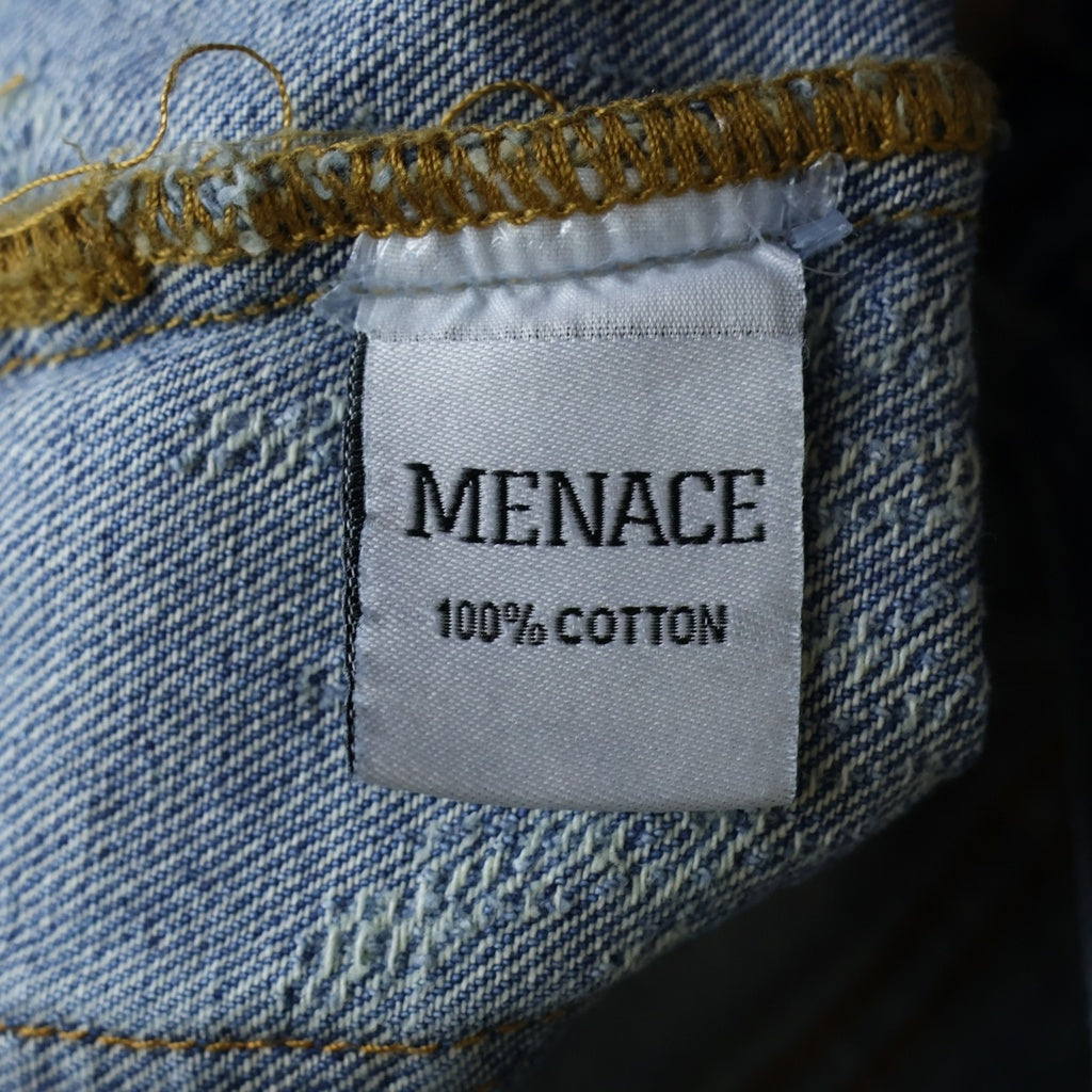 NO BRAND(ノーブランド) MENACE メナス DENIM WORK JACKET デニムジャケット インディゴ