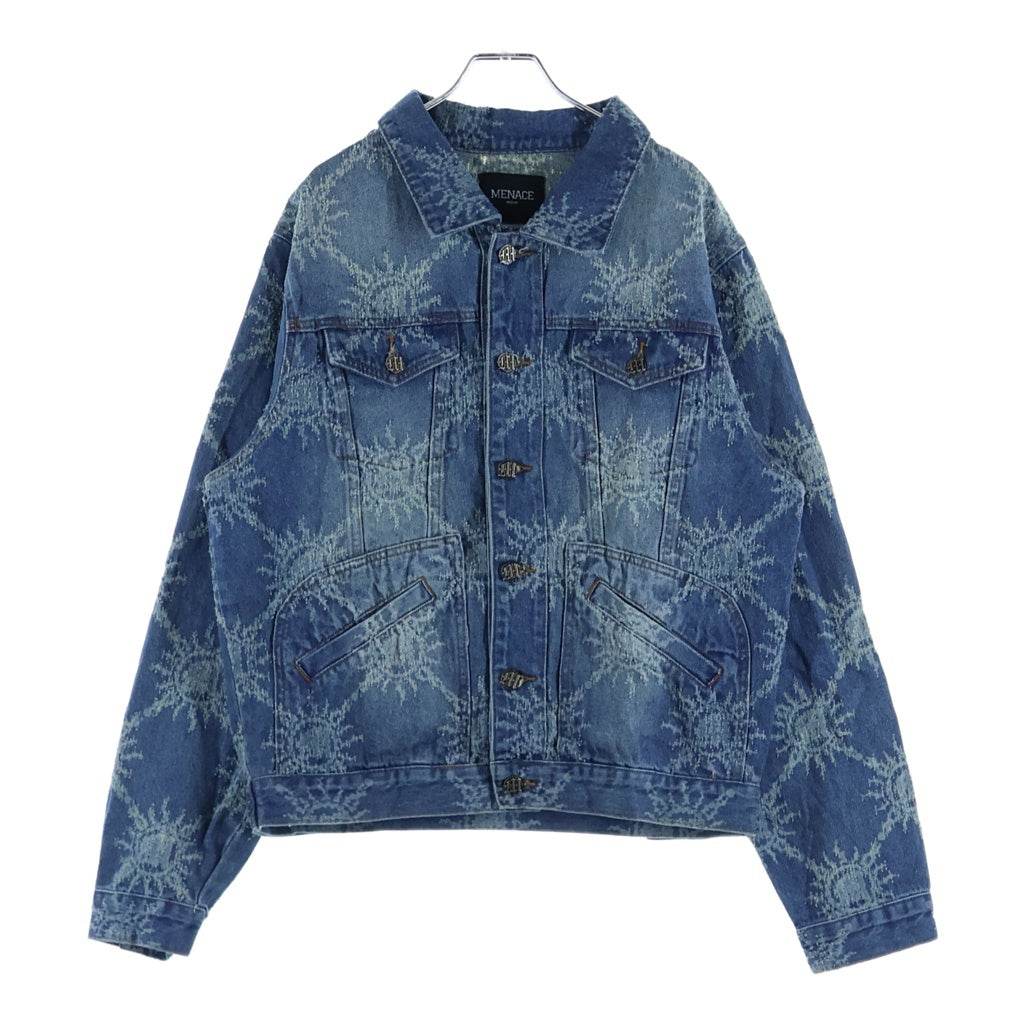 NO BRAND(ノーブランド) MENACE メナス DENIM WORK JACKET デニムジャケット インディゴ