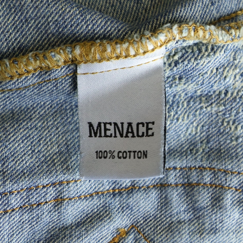 NO BRAND(ノーブランド) MENACE メナス DENIM WORK JACKET デニムジャケット インディゴ